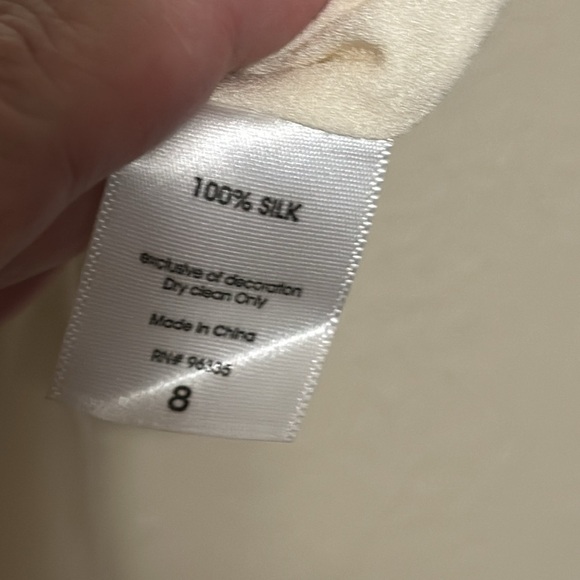 Susana Monaco silk beaded dress Size 8 NWT - Picture 9 of 10